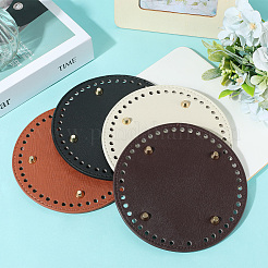 4 шт. 4-цветное дно сумки из искусственной кожи&nbsp;FIND-BBC0004-52