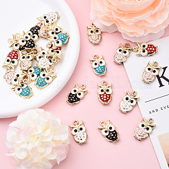 10 шт. Подвески из сплава с эмалью&nbsp;ENAM-YW0004-59