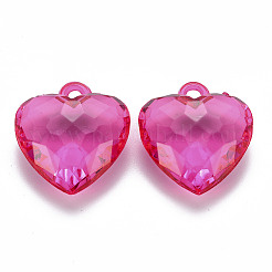 Прозрачные акриловые подвески&nbsp;X-TACR-T024-03B-906