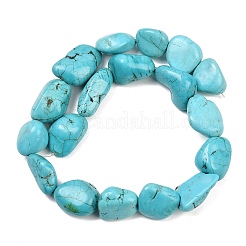 Бусины из натурального магнезита&nbsp;G-K244-05B