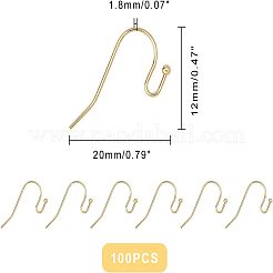 PVD вакуумное покрытие нержавеющая сталь 304 крючки для сережек&nbsp;STAS-UN0015-64
