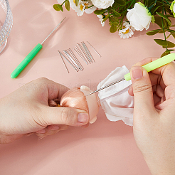 Инструмент для укоренения кукольных волос из нержавеющей стали&nbsp;TOOL-DC0001-25