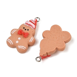 Подвески из непрозрачной смолы на рождественскую тематику&nbsp;RESI-S08-05A