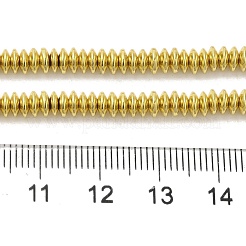 Гальванические нити из синтетических немагнитных гематитовых бусин&nbsp;G-I364-F01-G