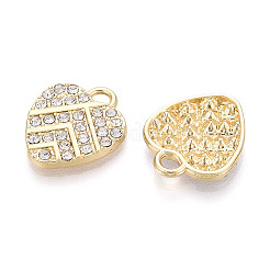 Подвески из сплава и страза&nbsp;FIND-N008-13KCG