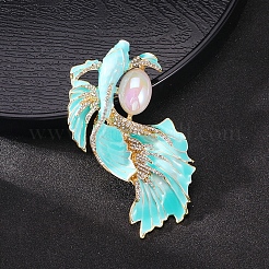 Рыбья эмалированная булавка&nbsp;PW-WGFB275-01