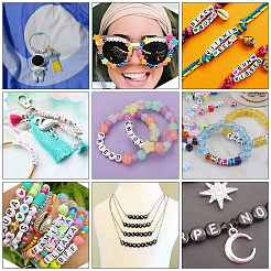 1234шт 12 стиля непрозрачные акриловые бусины&nbsp;OACR-PH0001-70