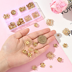 64 шт. 8 стиля колпачков из нержавеющей стали 304&nbsp;STAS-BBC0008-15