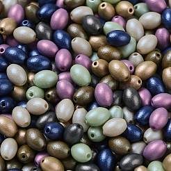 Выпечка расписных стеклянных бусин&nbsp;SEED-C004-04B