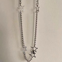 Ожерелья из сплава звездного плетения для женщин&nbsp;FS-WGED23F-01