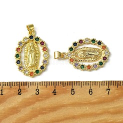 Латунные подвески из микро-паве&nbsp;KK-H472-51C-G