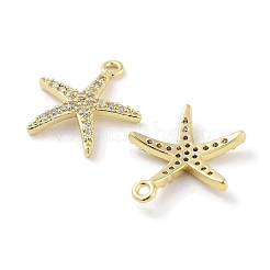 Латунные микропаве прозрачные подвески с фианитом&nbsp;X-ZIRC-P120-05G