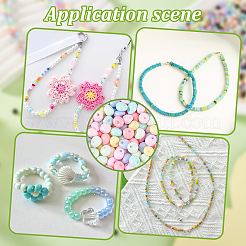 6/0 стеклянный бисер непрозрачной краски для выпечки&nbsp;SEED-PH0002-26