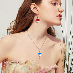 24шт 6 цвета бусины лэмпворк ручной работы&nbsp;LAMP-CW0001-09