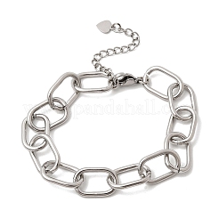 Браслеты-цепочки из латуни для женщин&nbsp;BJEW-H639-07P