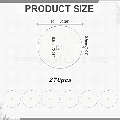 270 шт. подушечки для сережек из вспененного материала ЭВА&nbsp;FIND-AR0006-80