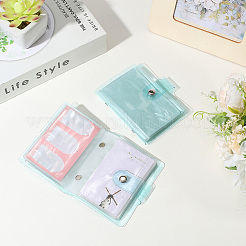 2 шт. мини-книжка-держатель для фотокарточек из ПВХ&nbsp;AJEW-SP0002-20A-02