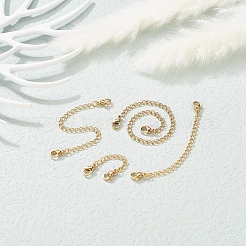 4 прядь 4 стиля удлинитель цепи из нержавеющей стали 304&nbsp;STAS-YW0001-10G