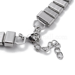 Не тускнеющие звенья ожерелий из нержавеющей стали марки 304&nbsp;NJEW-Q340-04P