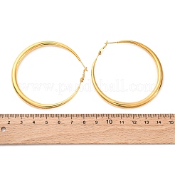 Серьги-кольца из нержавеющей стали 304&nbsp;EJEW-Z093-01G-02