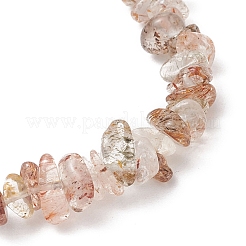 Браслеты из натурального черного золота с рутиловым кварцем и бусинами для мужчин и женщин&nbsp;BJEW-JB11890