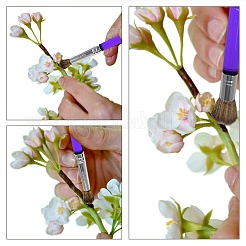 Набор из 5 нейлоновой кисточки для торта&nbsp;AJEW-WH20064-84