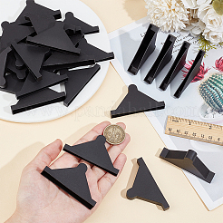 48 шт. 4 стиля треугольные пластиковые мебельные уголки&nbsp;AJEW-BC0007-83A