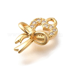 Латунные микро проложить кубического циркония подвески&nbsp;KK-K294-03G