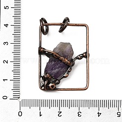 Природный аметист самородки подвески&nbsp;G-B149-05R-03