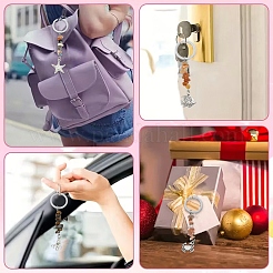 14 шт. подвесных украшений из натуральных и синтетических драгоценных камней&nbsp;HJEW-YW00196