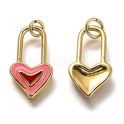 Латунь эмаль подвески&nbsp;KK-B026-26G