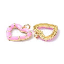 Кулон из экологически чистой латуни с эмалью&nbsp;KK-C220-05G