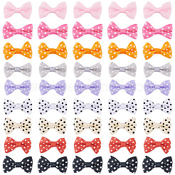 90 шт. 9-х цветные аксессуары из полиэстера для украшения&nbsp;DIY-TA0012-70