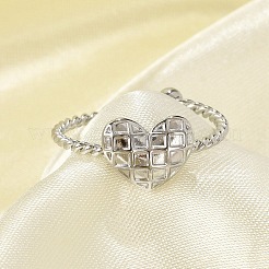 Открытые манжеты из нержавеющей стали 304 для женщин&nbsp;RJEW-G338-07P