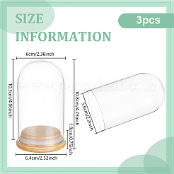 Стеклянный купол&nbsp;AJEW-WH0609-090