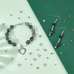 160 шт. 8 стиля 304 нержавеющая сталь разделительные бусины STAS-AR0001-75