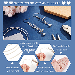 1шт 999 тонких серебряных провода STER-BC0001-71B