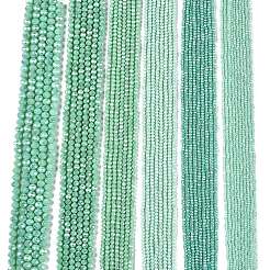 Стеклянные бусины с гальваническим покрытием &nbsp;X-EGLA-A044-P6mm-B14