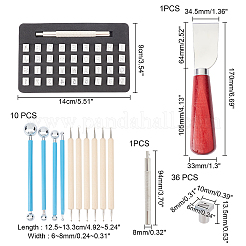 Набор инструментов для штамповки букв и цифр diy TOOL-PH0017-51