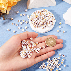 Непрозрачные акриловые бусины&nbsp;MACR-TAG0001-07S