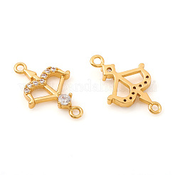 Соединители из латуни с микрочастицами и кубическим цирконием&nbsp;KK-I672-41G