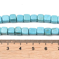 Бусины из натурального магнезита&nbsp;G-Z143-C01-01