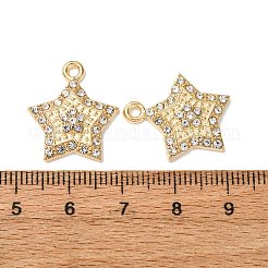 Сплава с стразами подвески&nbsp;FIND-H051-09G