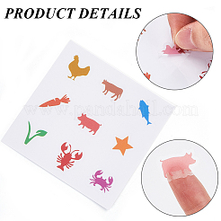 ПВХ пластиковые самоклеящиеся наклейки&nbsp;STIC-WH20002-04C