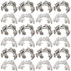 60 шт. двухцветные колпачки из сплава&nbsp;FIND-SC0017-70