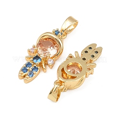 Латунные микро проложить кубического циркония подвески&nbsp;LS-KK-B161-07G