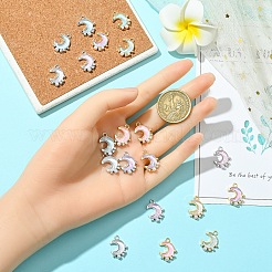 10 шт. подвески из сплава стекла&nbsp;FIND-YW0008-90A