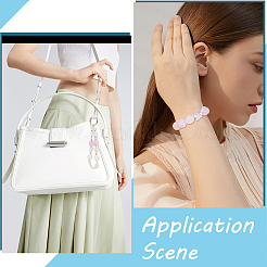 50 шт. Светящиеся акриловые бусины&nbsp;OACR-SC0001-44