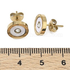 Серьги из нержавеющей стали 304&nbsp;EJEW-D350-04G-01