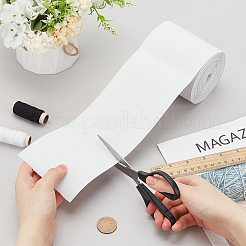 Плоская эластичная широкая лента из полиэстера длиной 4 м для шитья одежды.&nbsp;OCOR-WH0090-053B